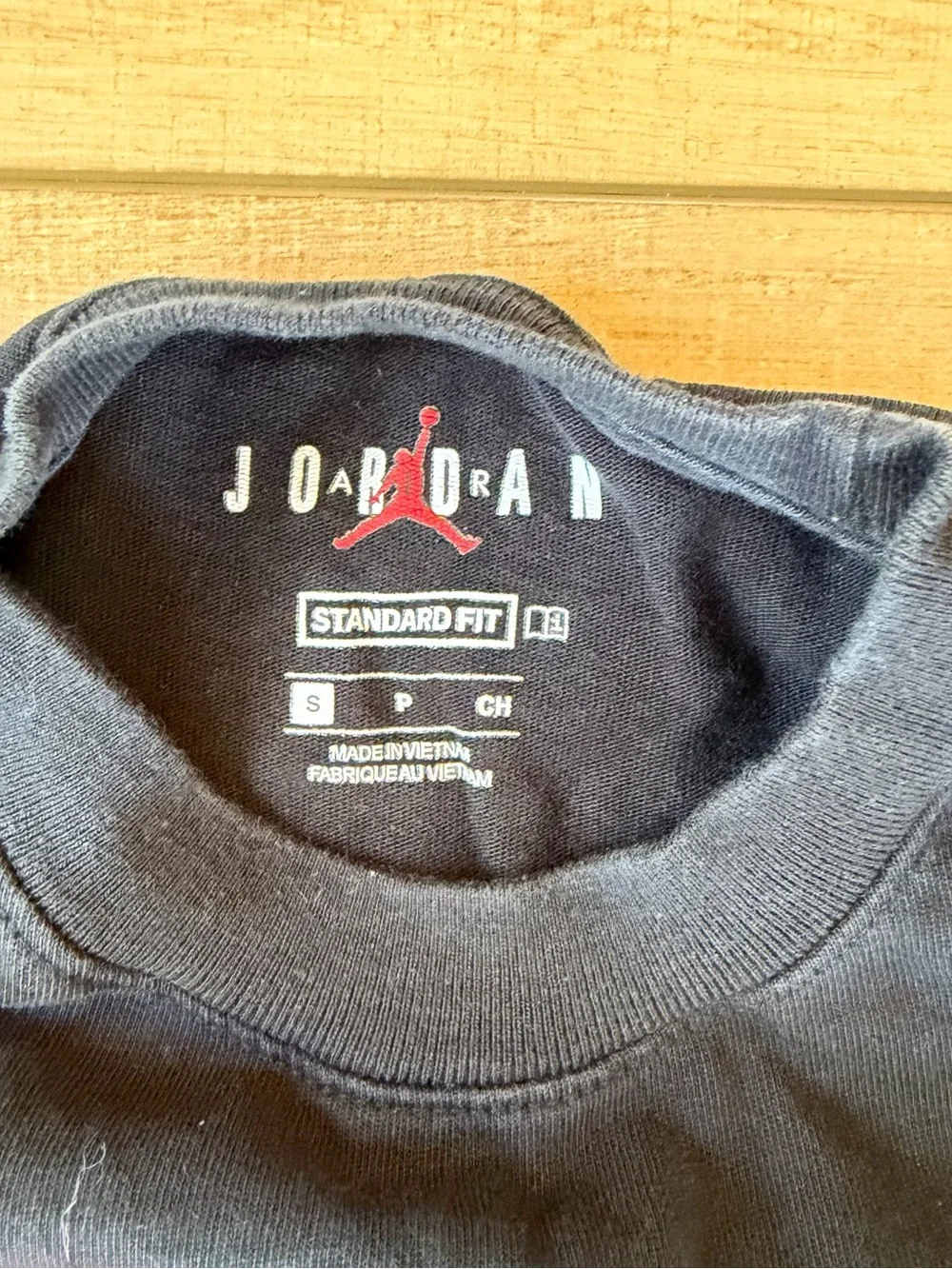 Men’s Black & Pink Nike Air Jordan 23 Engineered Short Sleeved T-shirt Size S
